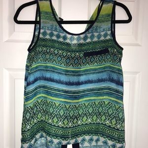 BCX at Macy’s printed tank
